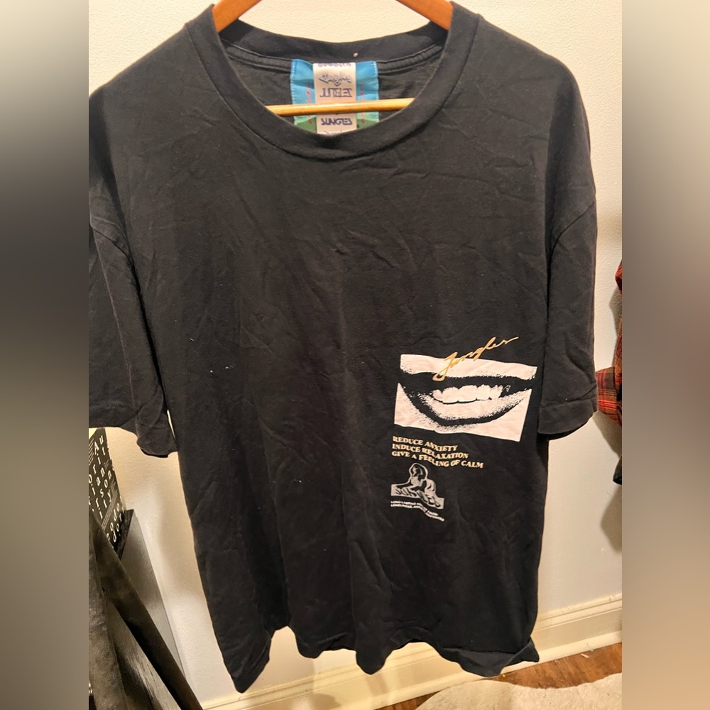 Jungles Black Graphic Tee XL